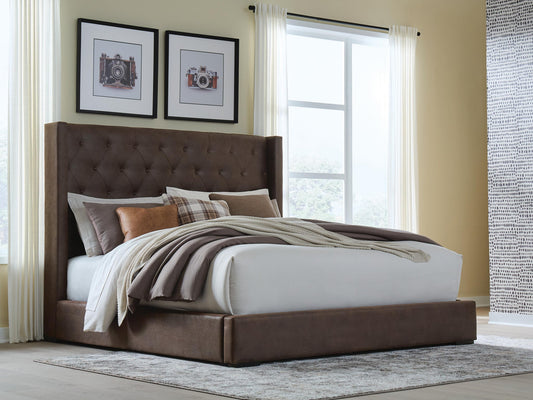 Lavernty Queen Upholstered Storage Bed