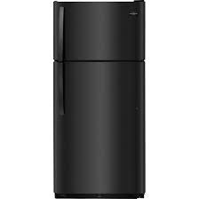 Frigidaire 18 cf Top Freezer Refrigerator in Black
