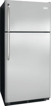 Load image into Gallery viewer, Frigidaire 18 cf Top Freezer Refrigerator in Stainless Steel
