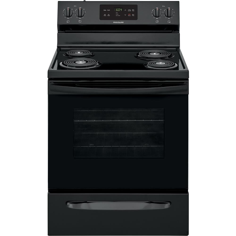 Frigidaire Electric Coil Range in Black