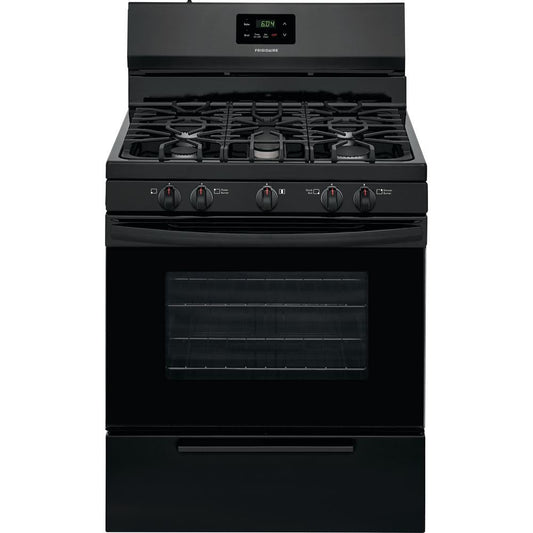 Frigidaire 30 inch 4.2 cf gas range in Black