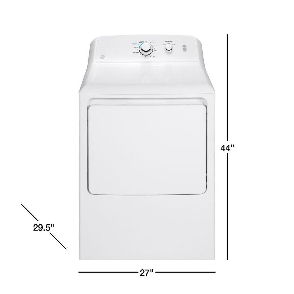 GE 7.2 cf Electric Dryer