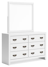 Load image into Gallery viewer, Binterglen Twin Panel Bed with Mirrored Dresser
