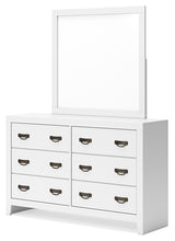 Load image into Gallery viewer, Binterglen Full Panel Bed with Mirrored Dresser, Chest and 2 Nightstands
