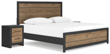 Load image into Gallery viewer, Vertani King Panel Bed with 2 Nightstands
