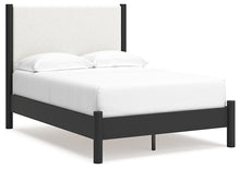Load image into Gallery viewer, Cadmori Full Upholstered Panel Bed with Dresser
