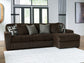Midnight-Madness 2-Piece Sectional Sofa with Chaise