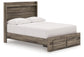 Elbrim Full Panel Storage Bed