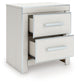 Zuraleus Two Drawer Night Stand