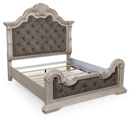 Bruchandi King Upholstered Panel Bed