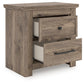 Rusticott Two Drawer Night Stand
