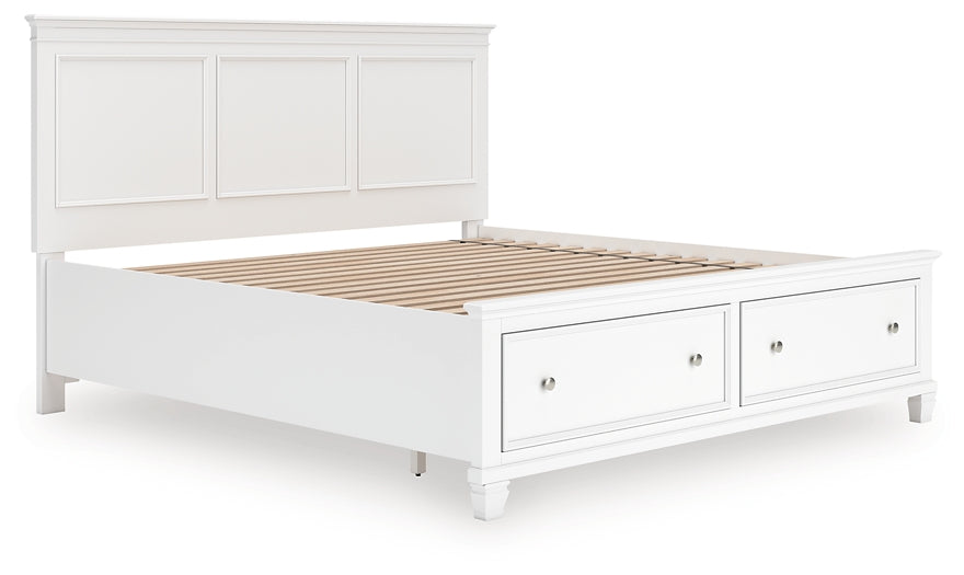 Fortman King Panel Storage Bed