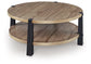 Ridgester Round Cocktail Table