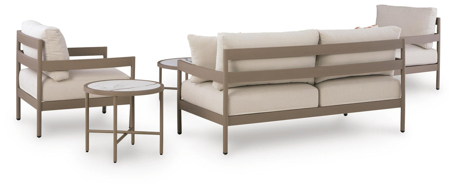 Bluff Trail Love/Chairs/Tables Set (5/CN)