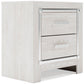 Altyra King Panel Headboard Bed with Mirrored Dresser, Chest and Nightstand