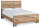 Hyanna King Panel Bed, Dresser, Mirror and Nightstand
