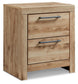 Hyanna Full Panel Bed with 2 Side Storage, Dresser, Mirror and Nightstand
