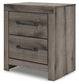 Graystorm Twin Panel Bed, Dresser, Mirror and Nightstand