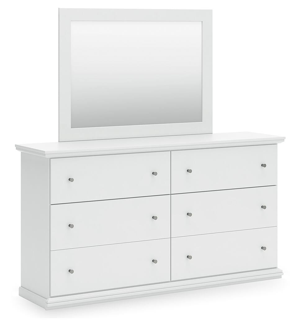 Bostwick Shoals Full Panel Bed, Dresser, Mirror, Chest and Nightstand