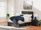 Hollivern Queen Panel Bed, Dresser, Mirror and Nightstand