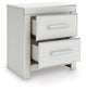 Zuraleus Queen Upholstered Panel Platform Storage Bed, Dresser, Mirror and Nightstand