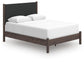 Pamytta Queen Upholstered Panel Bed, Dresser, Mirror, Chest and Nightstand