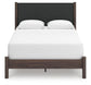 Pamytta Queen Upholstered Panel Bed, Dresser, Mirror, Chest and Nightstand