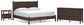 Pamytta King Panel Platform Bed, Dresser, Mirror and Nightstand