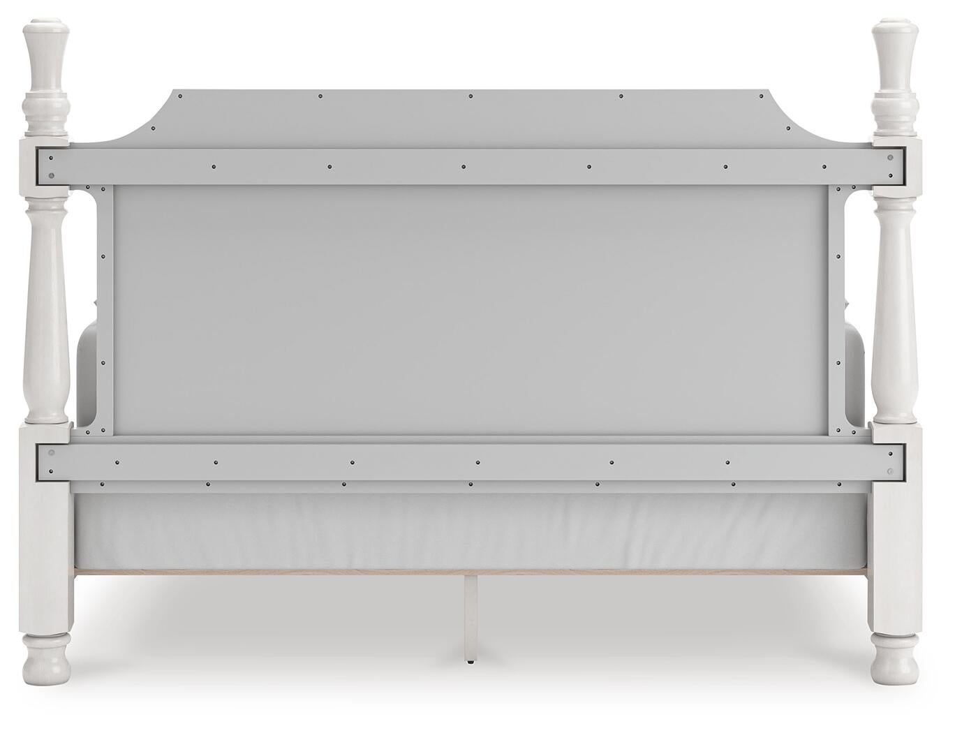 Rowlenstown King Poster Bed, Dresser and Mirror