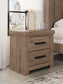 Garistyn King Panel Bed. Dresser, Mirror and Nightstand