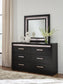 Brizmore Dresser and Mirror