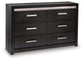 Brizmore Six Drawer Dresser