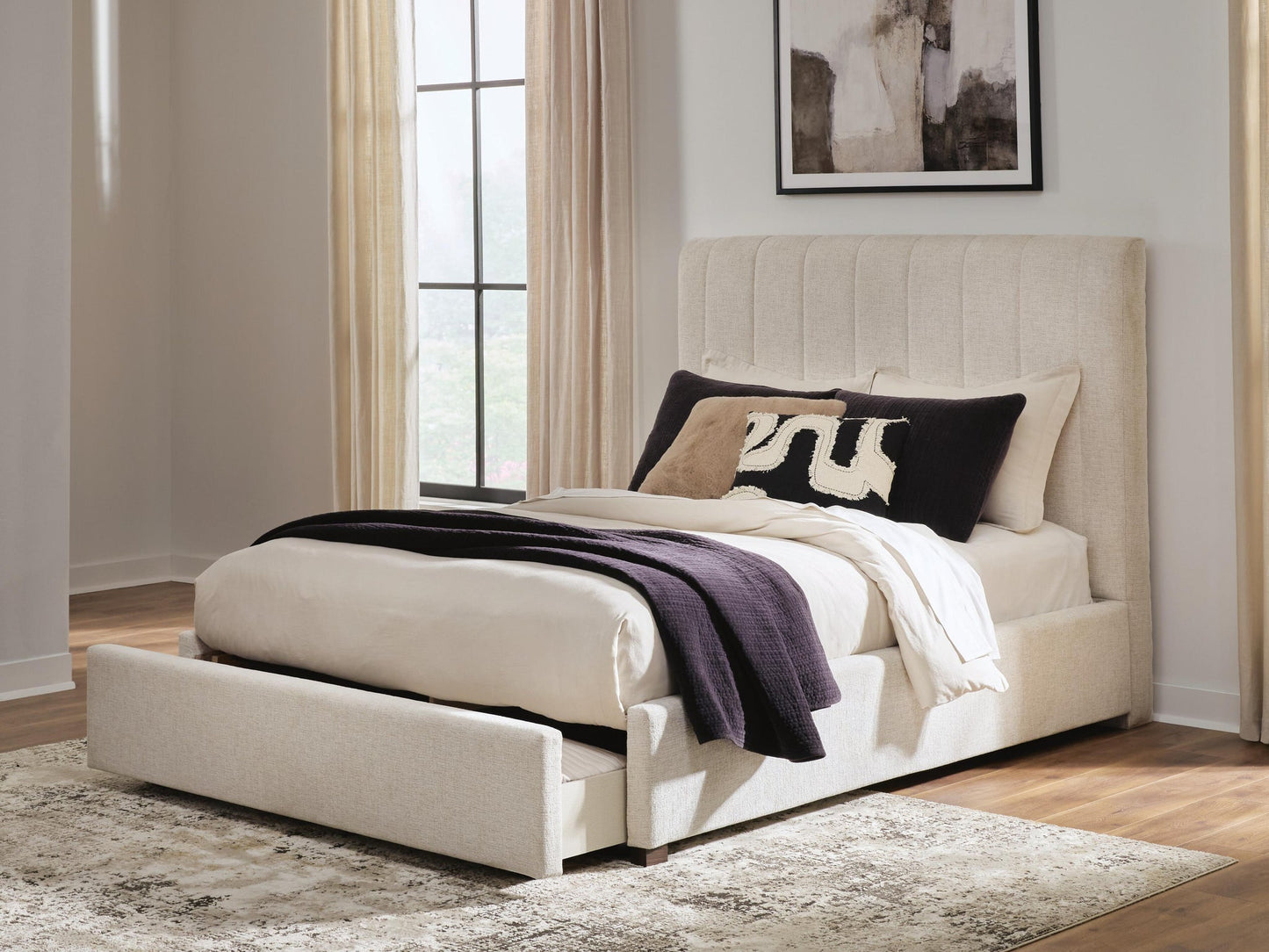 Brizmore Queen Upholstered Storage Bed