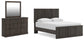 Jadiston Queen Panel Platform Bed, Dresser and Mirror