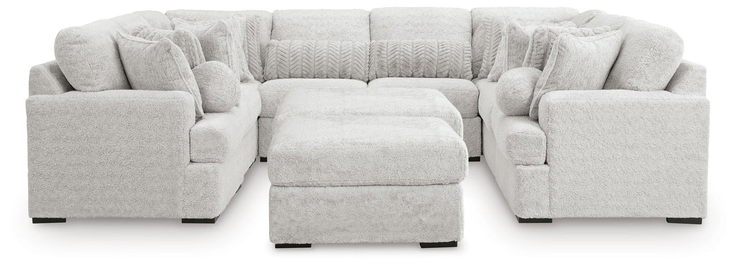 Cuddle Plush 10-Piece Sectional