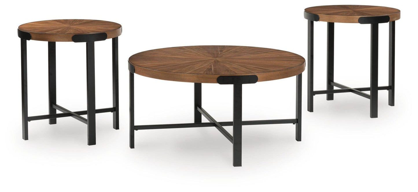 Crosstrail Occasional Table Set (3/CN)