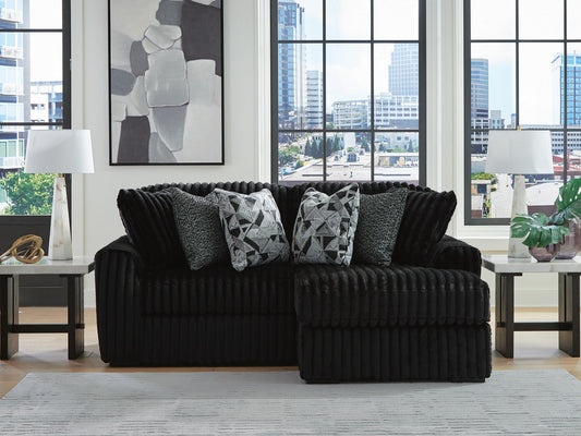 Midnight-Madness 2-Piece Sectional with Chaise