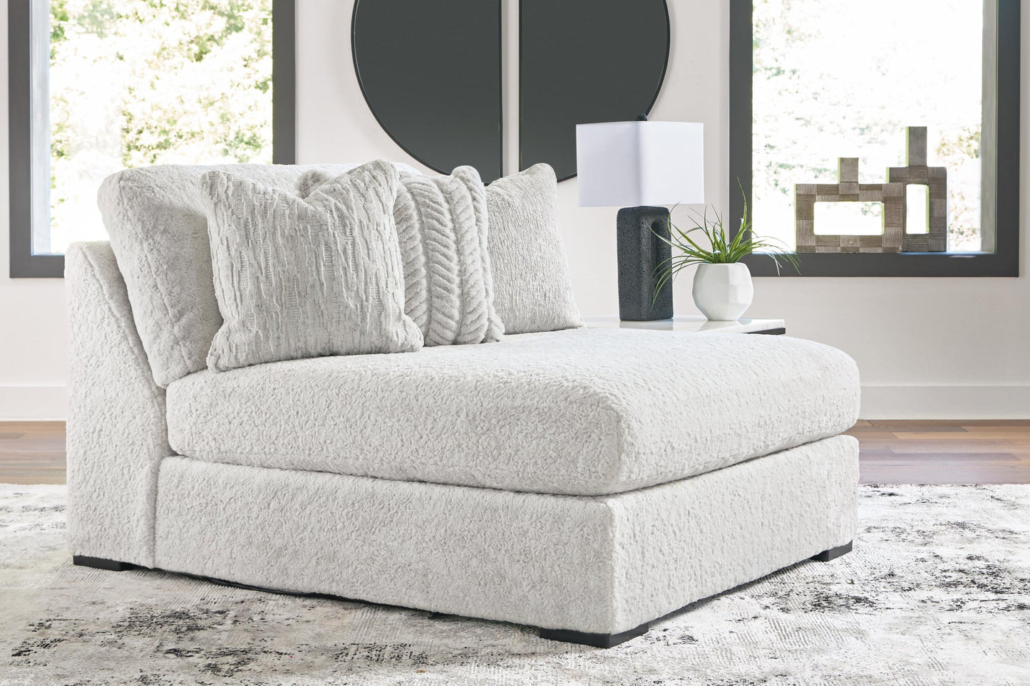 Cuddle Plush 5-Piece Sectional with Chaise