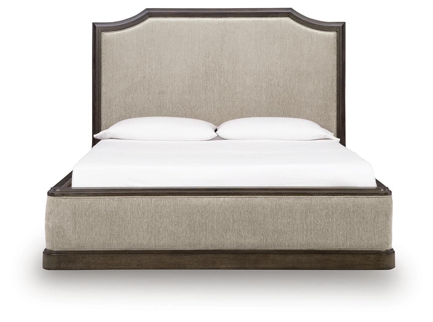 Wickenger King Upholstered Panel Bed