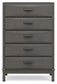 Mazing Five Drawer Chest