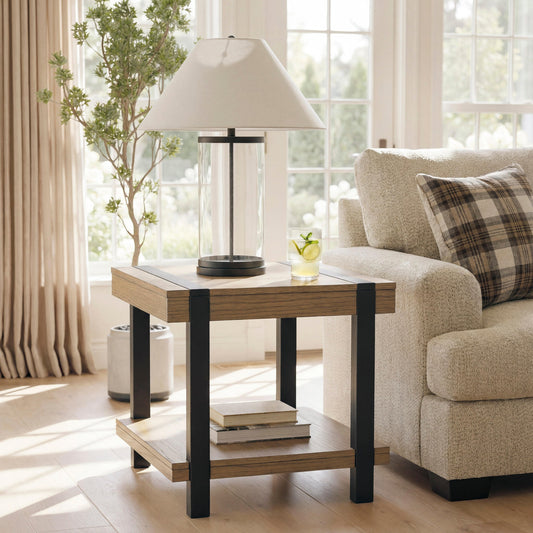 Jorannti Square End Table