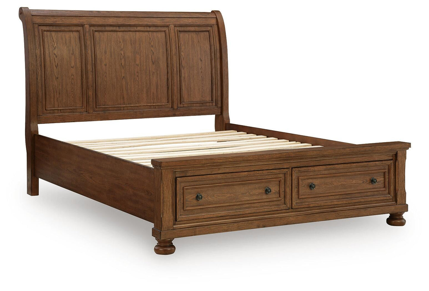 Zackaryn Queen Sleigh Storage Bed