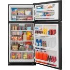 Load image into Gallery viewer, Frigidaire 20 cf Top Freezer Refrigerator in Black
