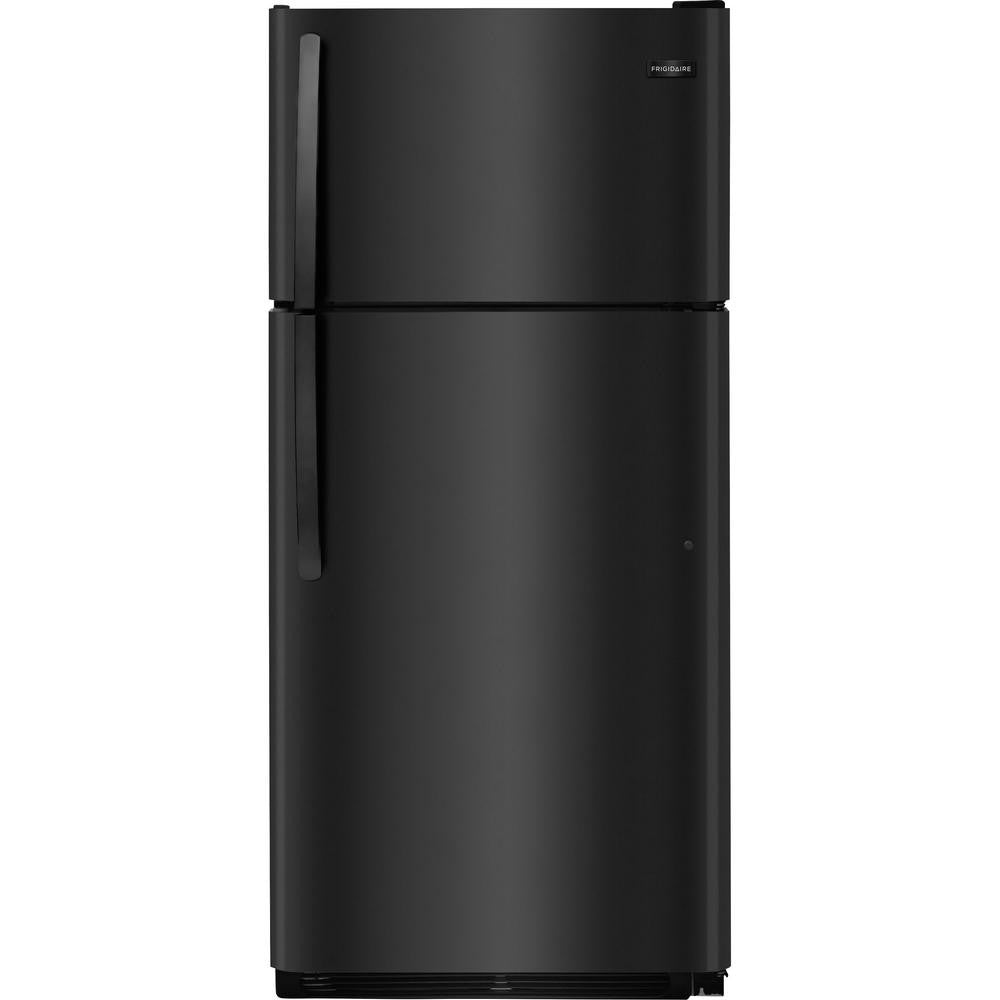 Frigidaire 20 cf Top Freezer Refrigerator in Black