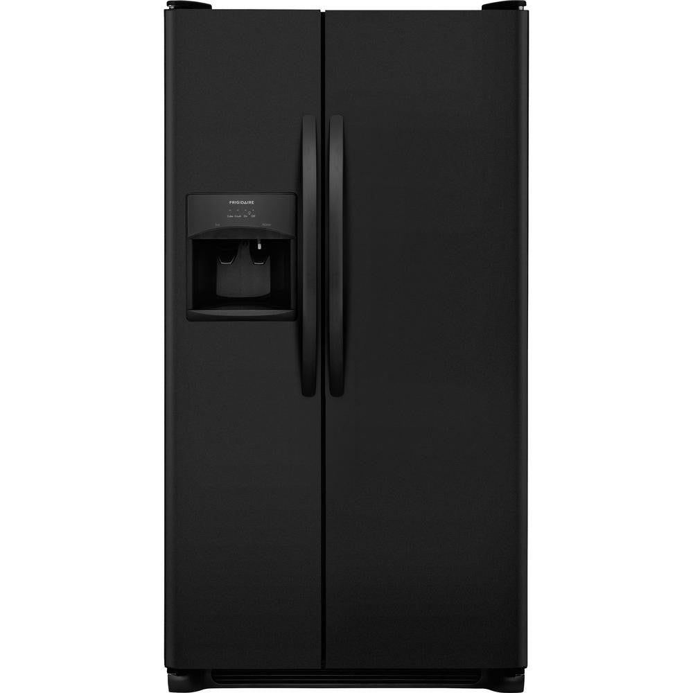 Frigidaire Side By Side Refrigerator in Black