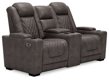 Load image into Gallery viewer, HyllMont PWR REC Loveseat/CON/ADJ HDRST
