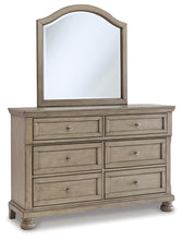 Load image into Gallery viewer, Lettner Twin Sleigh Bed with Mirrored Dresser and Chest
