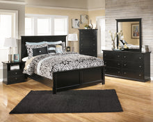 Load image into Gallery viewer, Maribel  Panel Bed With Mirrored Dresser And Chest
