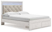 Load image into Gallery viewer, Altyra Queen Upholstered Storage Bed
