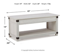 Load image into Gallery viewer, Bayflynn Rect Lift Top Cocktail Table
